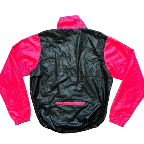 VTG PEARL IZUMI Lightweight Cycling Packable Windbreaker Jacket Colorblock SZ XL - Picture 4 of 13